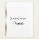 EENVOUDIG MINIMAL.CUTIE VOEGT HET baby shower VAN Planner<br><div class="desc">Ontwerp</div>