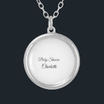 EENVOUDIG MINIMAL.CUTIE VOEGT HET baby shower VAN  Zilver Vergulden Ketting<br><div class="desc">Ontwerp</div>
