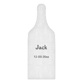 EENVOUDIG MINIMAL jouw naam aangepaste Groomsman t Snijplank