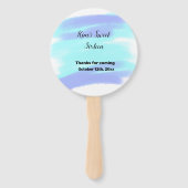 EENVOUDIG MINIMAL, liefje zestien elegante moderne Handwaaier (Voorkant)