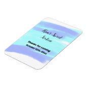 EENVOUDIG MINIMAL, liefje zestien elegante moderne Magneet (Linkerzijde)