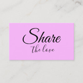 EENVOUDIG MINIMAL voeg het adres van de jouw naam  Aanbevelingskaartje