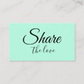 EENVOUDIG MINIMAL voeg het adres van de jouw naam  Aanbevelingskaartje (Voorkant)