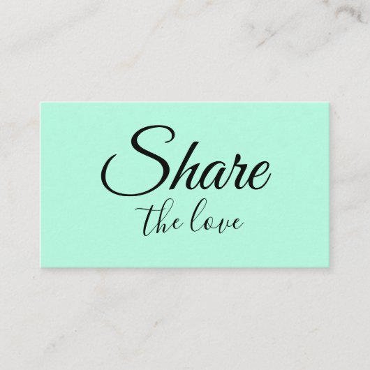 EENVOUDIG MINIMAL voeg het adres van de jouw naam  Aanbevelingskaartje (Voorkant)