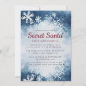 Eenvoudig Minimal Winter Secret Kerstfeest Kaart (Voorkant)