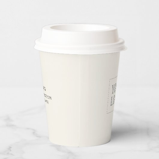 Eenvoudig Minimale Aangepaste Papieren Kiezen voor Papieren Bekers (Rechts)