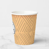 Eenvoudig Minimale Aangepaste Papieren Kiezen voor Papieren Bekers (Links)