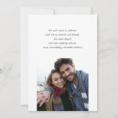 Eenvoudig Minimale Lila 2 Foto sparen de Datum (Achterkant)