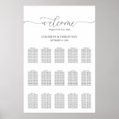 Eenvoudig Minimale tekens voor de bevestiging van  Poster (Voorkant)