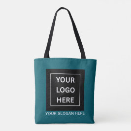 Eenvoudig Minimalistisch Aangepast Logo & Tekst Pr Tote Bag