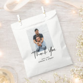 Eenvoudig minimalistisch aangepast script voor fot bedankzakje (Geknipt)