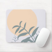 Eenvoudig minimalistisch Abstract kunstwerk | Muismat (Met muis)