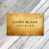 Eenvoudig minimalistisch  Antiek Visitekaartje