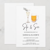 Eenvoudig minimalistisch beeld en beeld van huisho kaart (Voorkant / Achterkant)