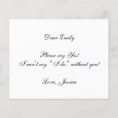 Eenvoudig minimalistisch begrotingsvoorstel voor d (Achterkant)