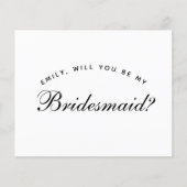 Eenvoudig minimalistisch begrotingsvoorstel voor d (Voorkant)