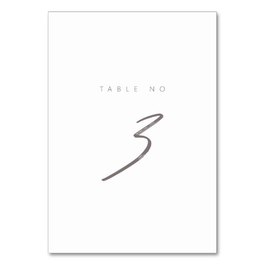 Eenvoudig minimalistisch bewerkbaar bewerkbaar tab kaart (Voorkant)
