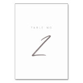 Eenvoudig minimalistisch bewerkbaar bewerkbaar tab kaart (Achterkant)