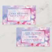 Eenvoudig, minimalistisch bewerkbaar Visitekaartje (Voorkant / Achterkant)