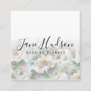 Eenvoudig, minimalistisch bewerkbaar Visitekaartje