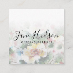 Eenvoudig, minimalistisch bewerkbaar Visitekaartje