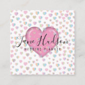 Eenvoudig, minimalistisch bewerkbaar Visitekaartje (Voorkant)