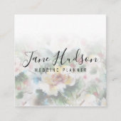 Eenvoudig, minimalistisch bewerkbaar Visitekaartje (Voorkant)