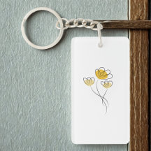 Eenvoudig Minimalistisch Bloem Ontwerp Meisjes