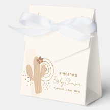 Eenvoudig minimalistisch Boho Desert Cactus Baby s