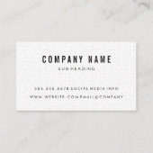 Eenvoudig minimalistisch | Boho Dot Pattern Kortingskaartje (Voorkant)