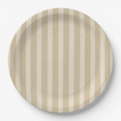 Eenvoudig minimalistisch Bord met bruine tan Strip (Voorkant)