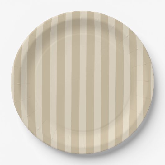 Eenvoudig minimalistisch Bord met bruine tan Strip (Voorkant)