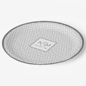 Eenvoudig minimalistisch Bord voor bruiloft zwarte (Gekanteld)