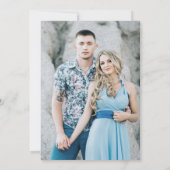 Eenvoudig minimalistisch bruinbruinbruinbruin wild kaart (Achterkant)