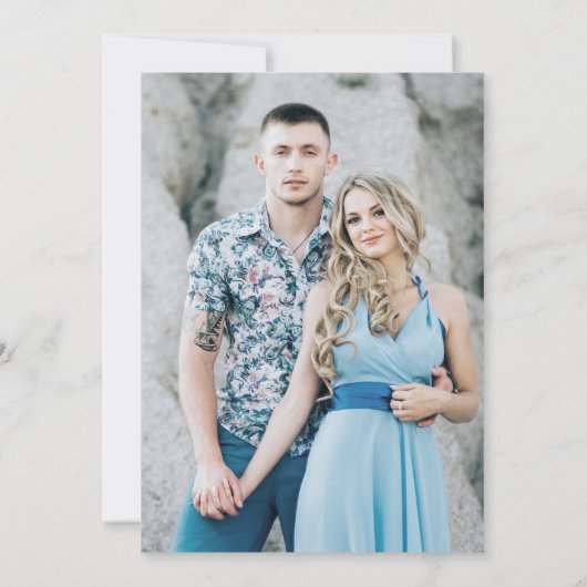 Eenvoudig minimalistisch bruinbruinbruinbruin wild kaart (Achterkant)