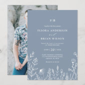 Eenvoudig minimalistisch bruinbruinbruinbruin wild kaart (Voorkant / Achterkant)