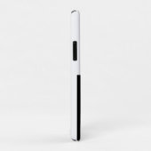 Eenvoudig minimalistisch Case-Mate iPhone case (Achterkant/rechts)