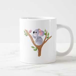 Eenvoudig Minimalistisch Dagelijks Grote Koffiekop