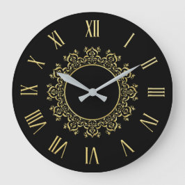 Eenvoudig minimalistisch Dolphin Nautical | Wandkl Grote Klok