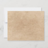 Eenvoudig minimalistisch echtheidscertificaat (Achterkant)