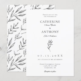 Eenvoudig minimalistisch elastisch elastisch lefbr kaart