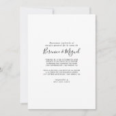 Eenvoudig minimalistisch Ensayo Algemeen Kaart (Voorkant)