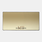 Eenvoudig minimalistisch goud bureaumat (Voorkant)