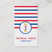 Eenvoudig minimalistisch grafisch winkelbedrijf visitekaartje (Voorkant)