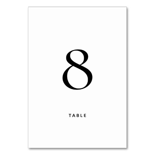 Eenvoudig minimalistisch huwelijk kaart (Voorkant)