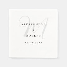 Eenvoudig minimalistisch huwelijk