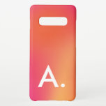 Eenvoudig minimalistisch Initiaal van Gelato-kleur Samsung Galaxy S10  Hoesje<br><div class="desc">Eenvoudig minimalistisch Initiaal Gelato Colors Samsung Galaxy S10  Hoesje</div>