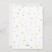 Eenvoudig minimalistisch kerst Moderne kerstfamili Feestdagenkaart (Achterkant)