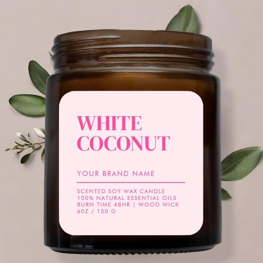 Eenvoudig minimalistisch keurmerk voor moderne kaa vierkante sticker