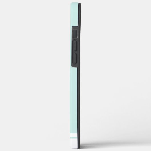 Eenvoudig minimalistisch kleurenblok met naam Case-Mate iPhone case (Achterkant / Links)